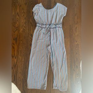 Colorful Striped Jumpsuit
